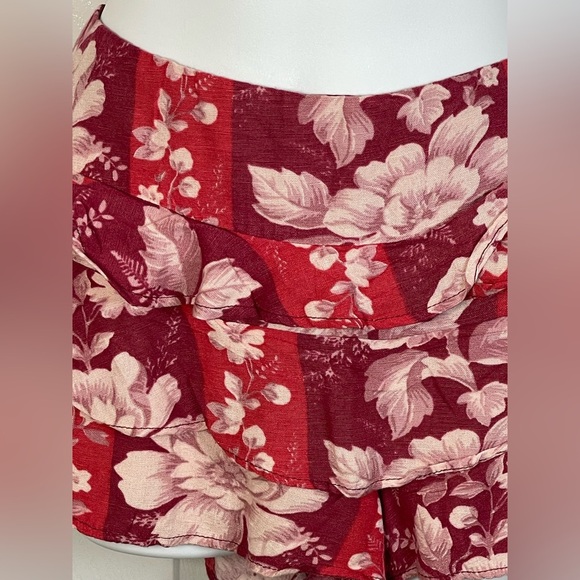 FREE PEOPLE ~ Days Gone By Tiered Shorts Medium - Picture 9 of 11